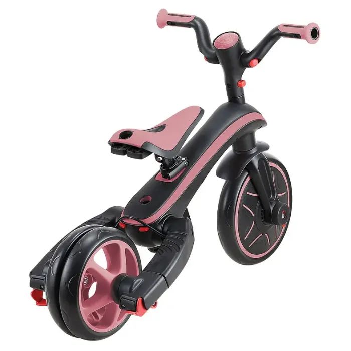 Дитячий велосипед Globber Explorer trike Foldable 4 в 1, рожевий (732-210-2) зображення 11