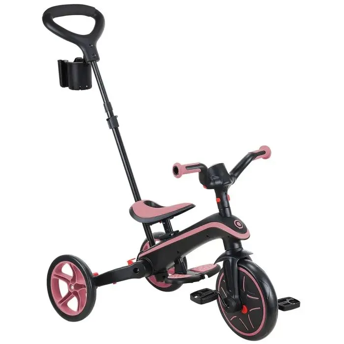 Дитячий велосипед Globber Explorer trike Foldable 4 в 1, рожевий (732-210-2) зображення 4