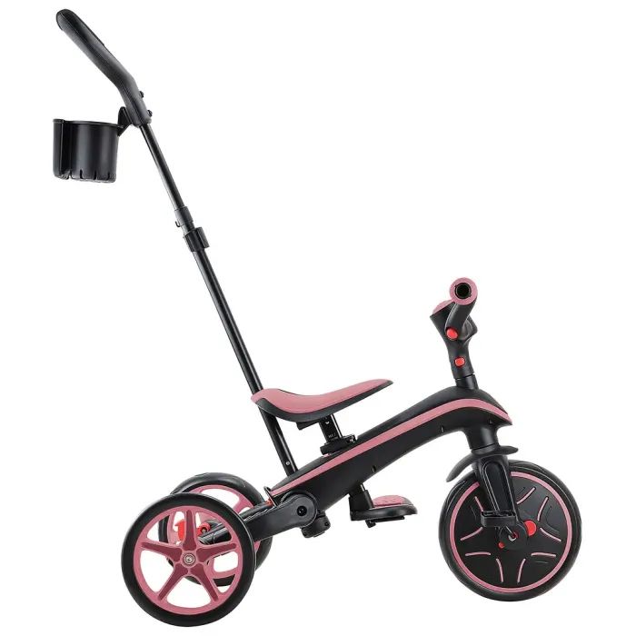 Дитячий велосипед Globber Explorer trike Foldable 4 в 1, рожевий (732-210-2) зображення 5