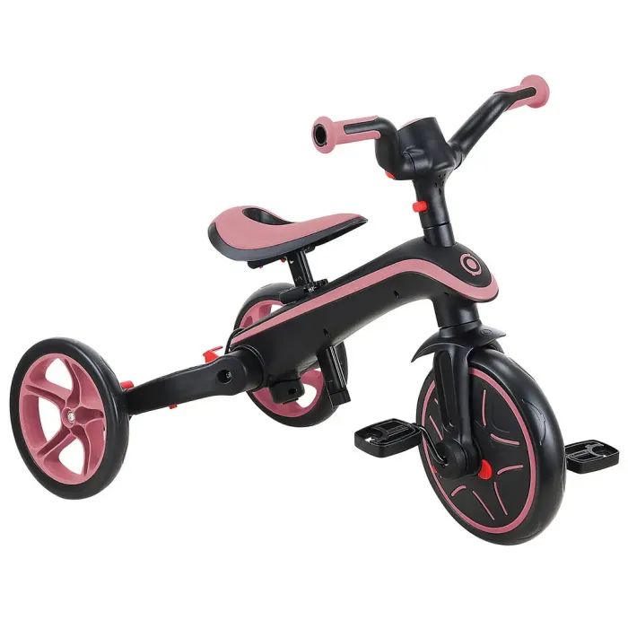 Дитячий велосипед Globber Explorer trike Foldable 4 в 1, рожевий (732-210-2) зображення 7