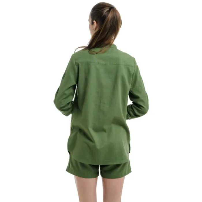 Сорочка Turbat Madeira Hemp Wmn bronze green - XS - зелений (012.004.4209) изображение 2