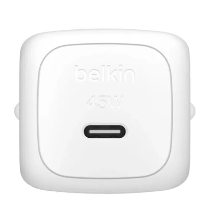 Зарядний пристрій Belkin USB-C PD45W PPS white (WCA013KQWH) зображення 2