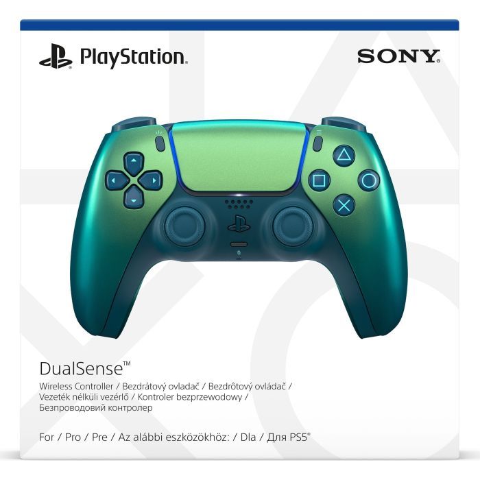 Геймпад Sony Playstation DualSense Bluetooth PS5 Chrome Teal (1000050603) изображение 4