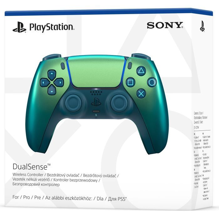 Геймпад Sony Playstation DualSense Bluetooth PS5 Chrome Teal (1000050603) изображение 5