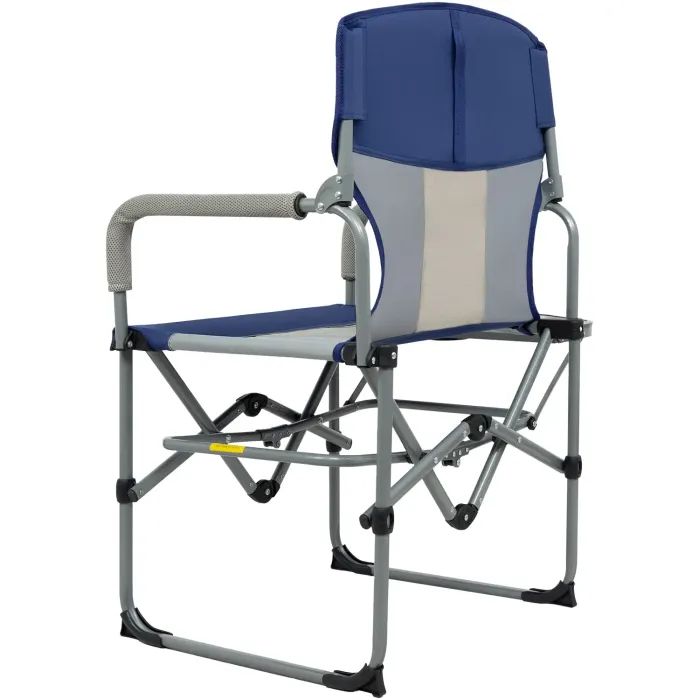 Крісло складане KingCamp ASH Navy/Beige (KC3824_NAVY/MEDIUMGREY) зображення 3