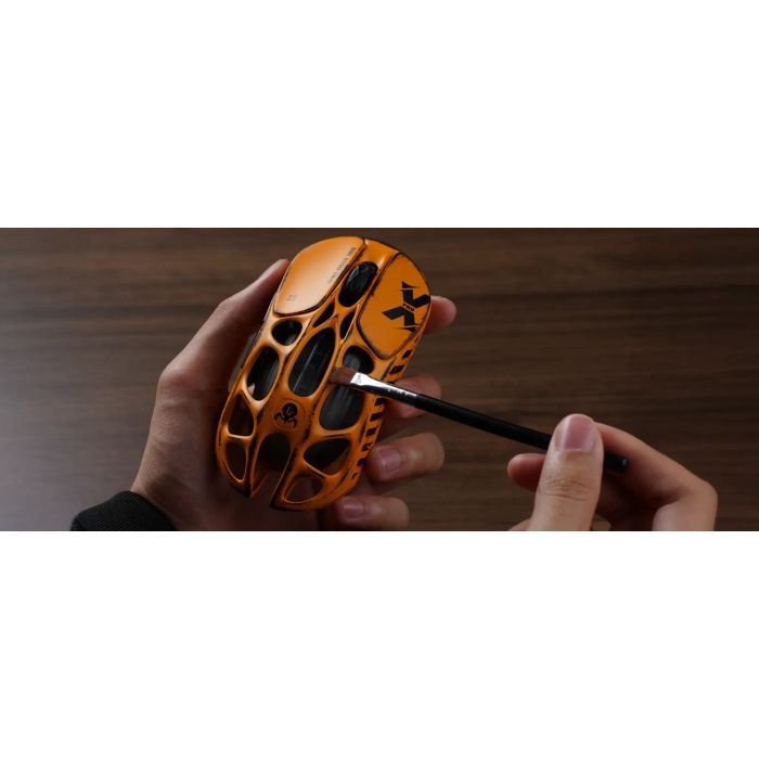 Мышка GravaStar Mercury X RGB Wireless/Bluetooth/USB Battle-Worn Yellow (GS_X_YLW) изображение 12