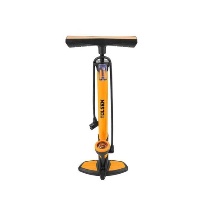 Насос ручной Tolsen 8 Атм с манометром 38х500 мм (65506)
