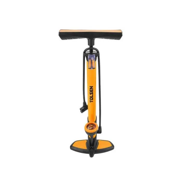 Насос ручний Tolsen 8 Атм з манометром 38х500 мм (65506)