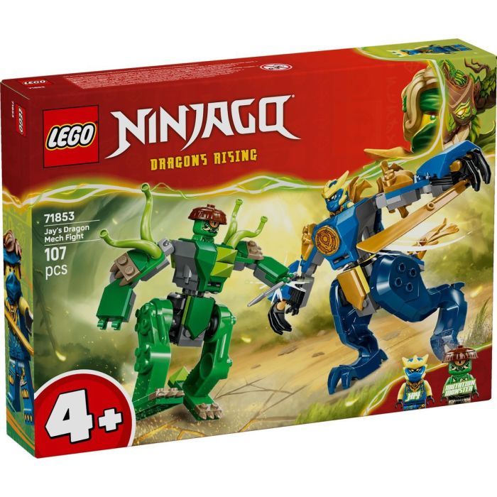 Конструктор LEGO Ninjago Битва работа дракона Джея (71853)