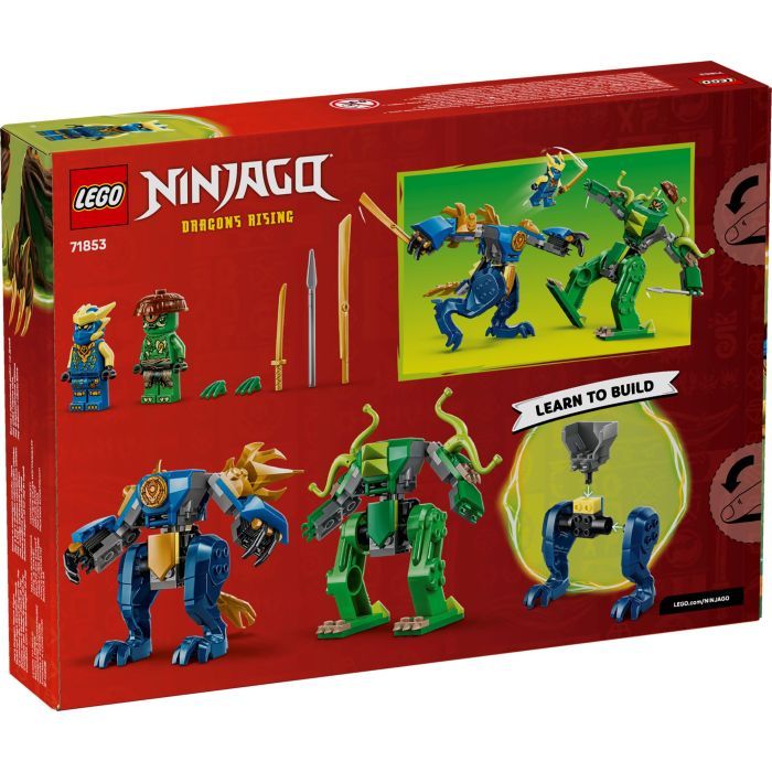 Конструктор LEGO Ninjago Битва работа дракона Джея (71853) изображение 6