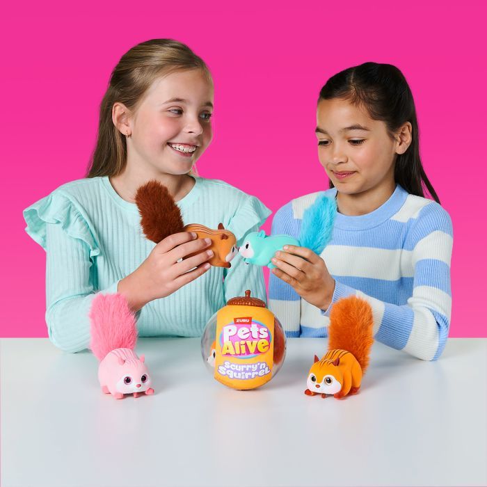 Интерактивная игрушка Pets & Robo Alive Pets alive S1 Белочка оранжевый (9565A) изображение 7