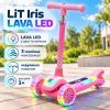 Самокат LiT Iris LAVA LED - Pink (LT-7010-PNK) зображення 3