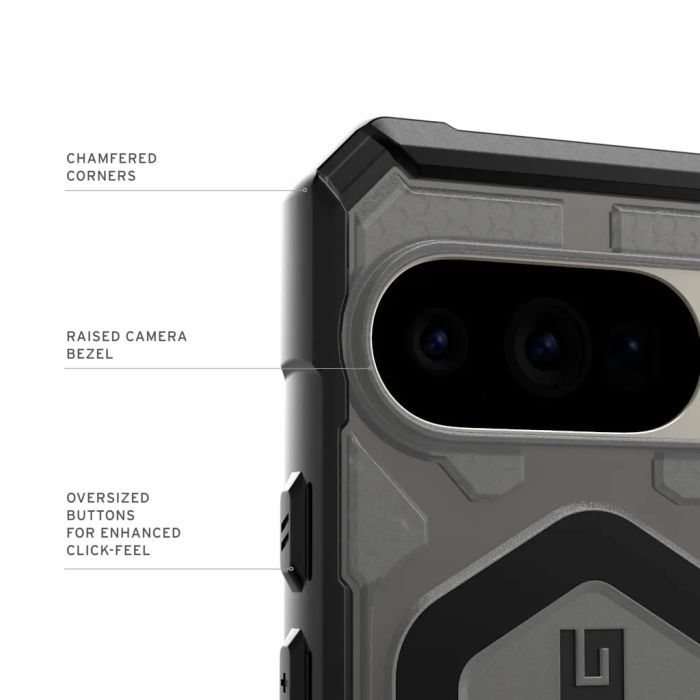 Чехол для мобильного телефона UAG Google Pixel 10 Pro Pathfinder Clear MagSafe ash (614469113140) изображение 2