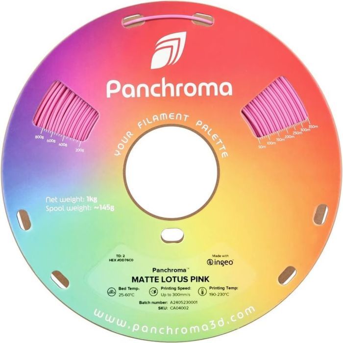 Пластик для 3D-принтера Polymaker PLA PANCHROMA MATTE 1,75mm 1kg MUTED GREEN (CA04025) зображення 2