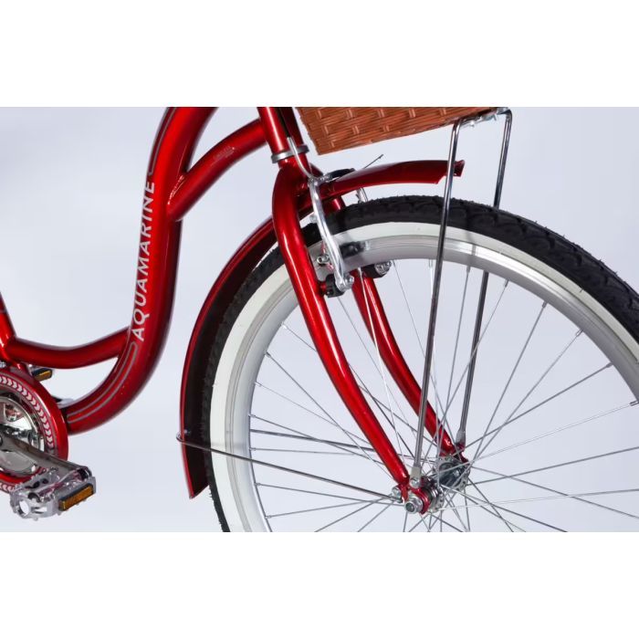 Велосипед Dorozhnik 26" AQUAMARINE BH рама-17" ST 2026 бордовий (OPS-D-26-354) зображення 4