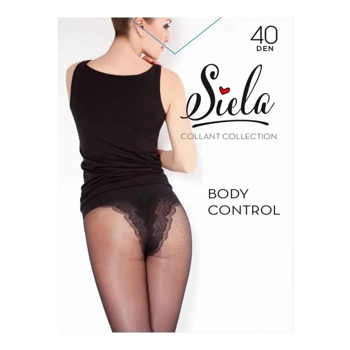 Колготи Siela Collant Body Control 40 Den Nero - 4 (4820040244648)