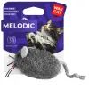 Игрушка для кошек Waucat Fun Melodic Мышка серая со звуковым чипом 13 см (7511) изображение 3