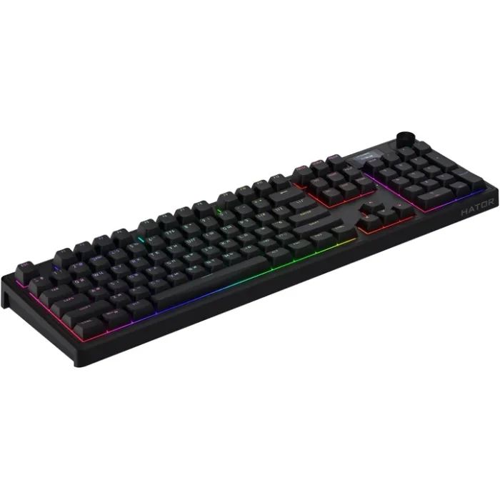 Клавиатура Hator Skyfall 100 PRO Aurum Vanila Silent RGB Wireless/Bluetooth/USB UA Black (HTK4101UA) изображение 4