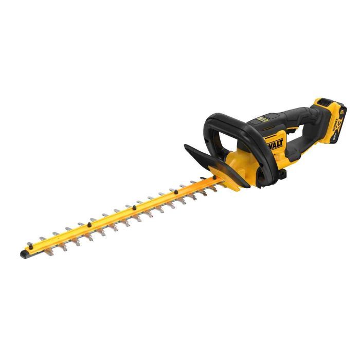 Кусторез DeWALT аккумуляторный, 18V, нож 55 см, до 25 мм, 5Ah (DCMHT564P1) изображение 2