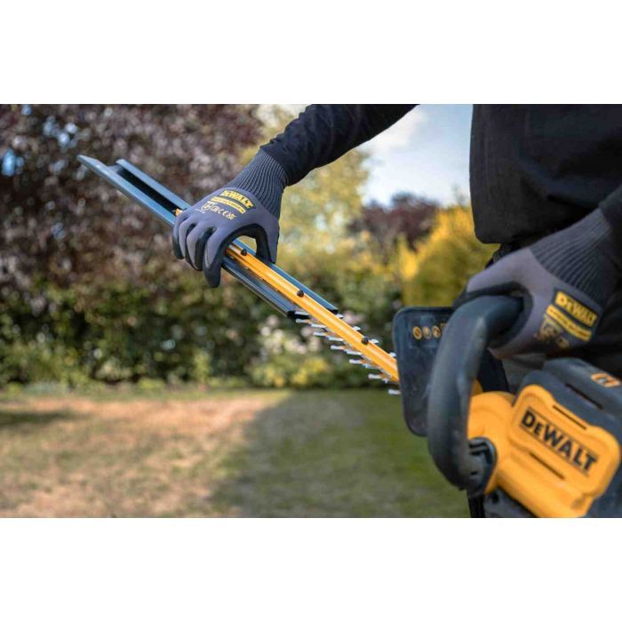 Кусторез DeWALT аккумуляторный, 18V, нож 55 см, до 25 мм, 5Ah (DCMHT564P1) изображение 6
