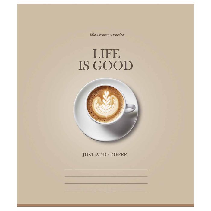 Тетрадь Школярик Life is good 36 листов клетка (036-3670K)