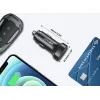 Зарядное устройство Acefast 2xUSB-C 72W car adapter metal (6974316280361) изображение 3
