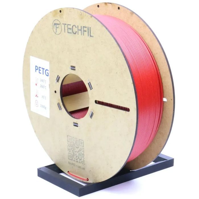 Пластик для 3D-принтера Techfil PETG 074 1.75мм 1кг green multicam (PETG074-1000-GREEN-MULTIKAM)