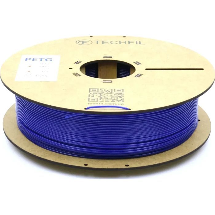 Пластик для 3D-принтера Techfil PETG 074 1.75мм 0.75кг blue (PETG074-750-BLUE) зображення 3