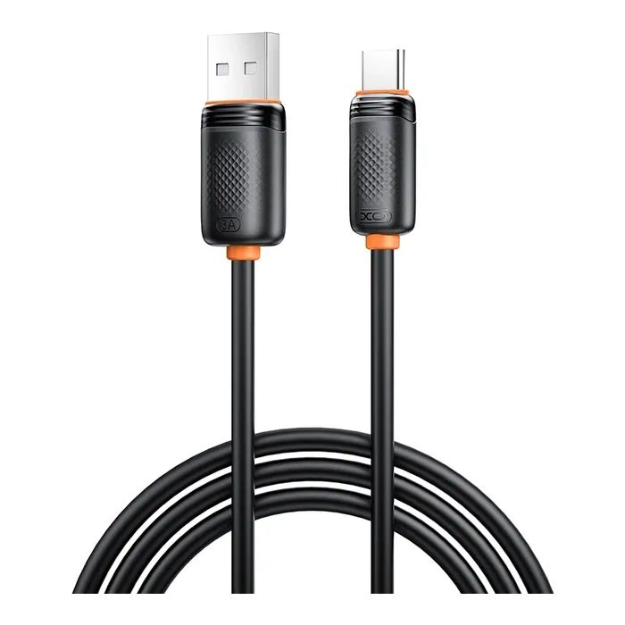 Дата кабель USB 2.0 AM to USB-C 1.0m 3A white XO (NB302-AC.white) изображение 3