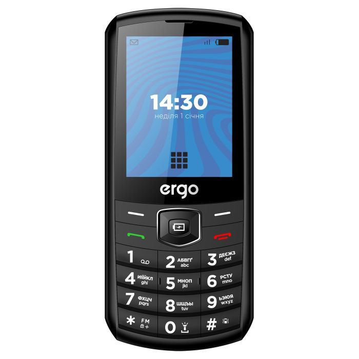 Мобильный телефон Ergo E285 Black изображение 2