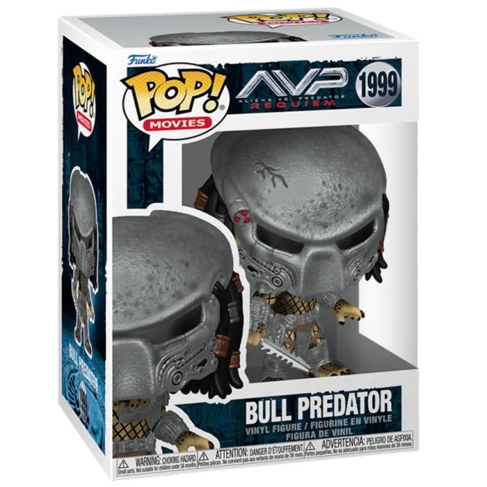 Фигурка Funko Pop серии Чужие против Хищника S3 - Хищник (Bull) (90243) изображение 2