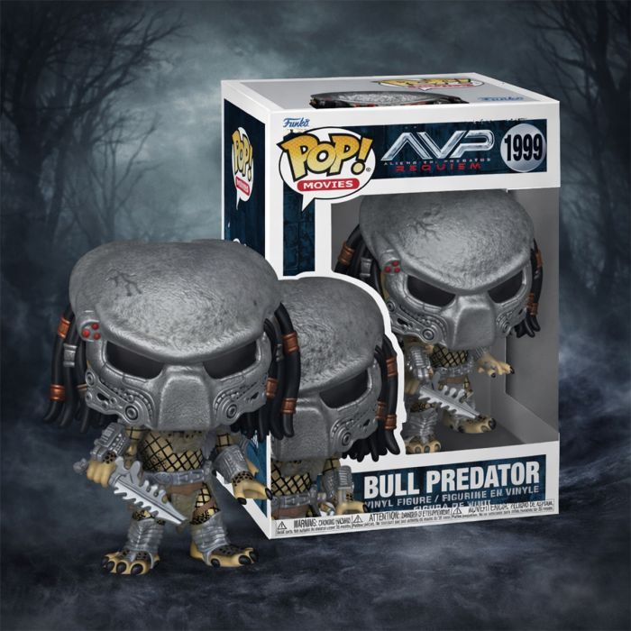 Фигурка Funko Pop серии Чужие против Хищника S3 - Хищник (Bull) (90243) изображение 3