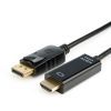 Кабель мультимедийный DisplayPort M to HDMI M 5.0m 8K/4K black Atcom (50100) изображение 2