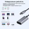 Переходник USB-C to HDMI F USB 3.0 4K60Hz dark gray Dynamode (DM-AD-USB-C-HDMI) изображение 3