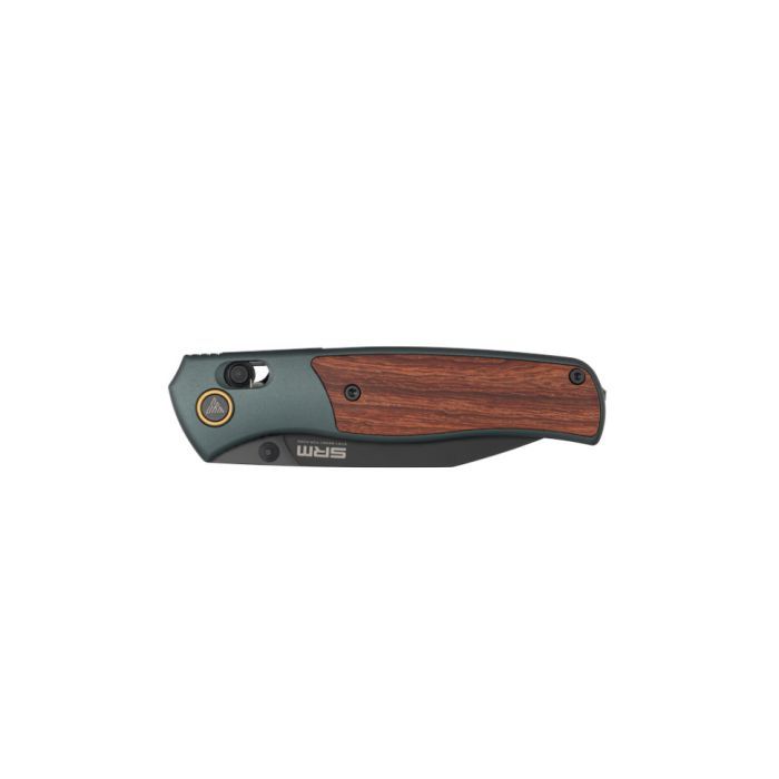 Нож SRM Medal 259L-AG, Brown Wood, Black Stonewash (259L-AG) изображение 4
