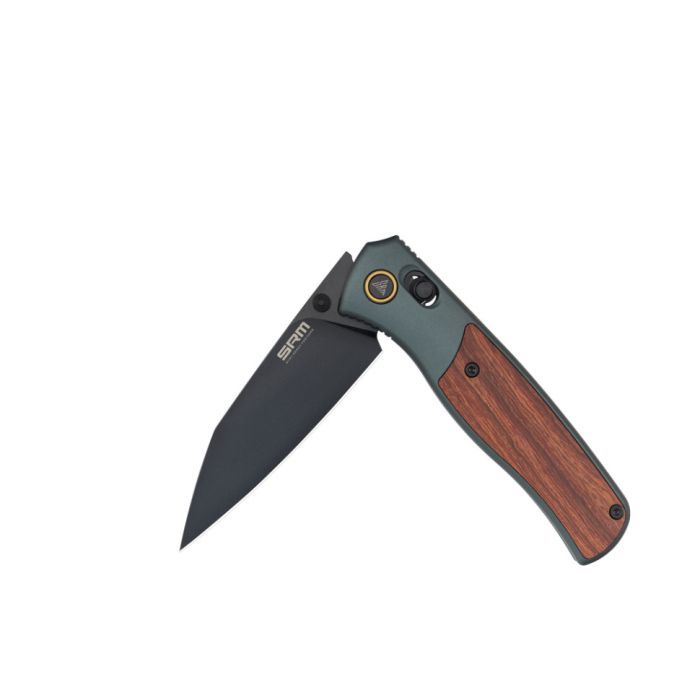 Нож SRM Medal 259L-AG, Brown Wood, Black Stonewash (259L-AG) изображение 8
