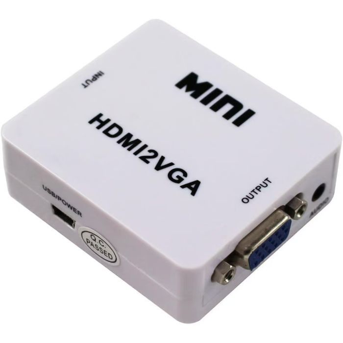 Конвертор HDMI to VGA without power adapter Atcom (25275)