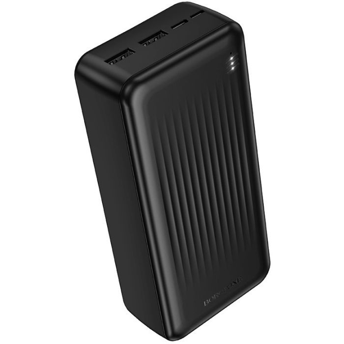 Батарея универсальная BOROFONE 30000mAh BJ78B Clever Black (6941991121517) изображение 2