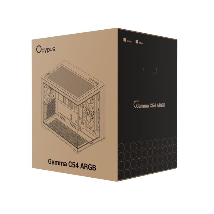 Корпус для ПК OCYPUS GAMMA-C54-BKD300XX-GL изображение 13