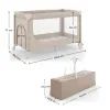 Детский манеж Kinderkraft Leody Up Beige (5902533930142) изображение 6