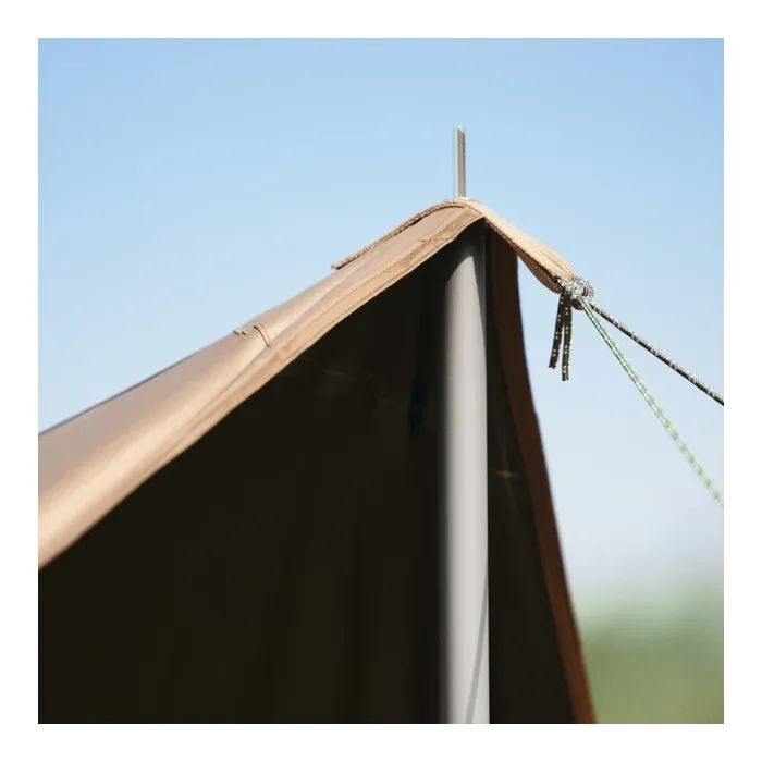 Тент Naturehike CNK2350WS015 Cloud Skies Tarp Lite коричневий (6977465866424) изображение 3