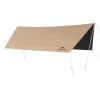 Тент Naturehike CNK2350WS015 Cloud Skies Tarp Lite коричневий (6977465866424)