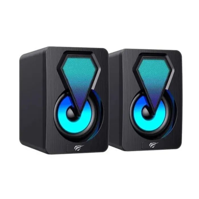 Акустическая система Havit HV-SK210 mini PRO RGB USB Black (6939119040260) изображение 3