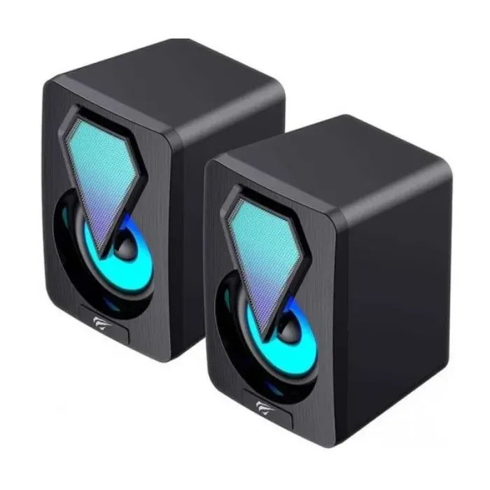 Акустическая система Havit HV-SK210 mini PRO RGB USB Black (6939119040260) изображение 4