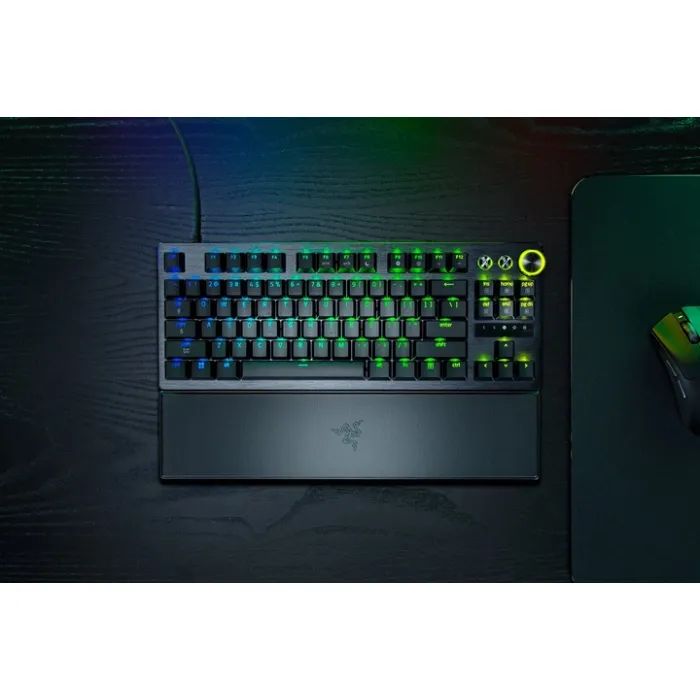 Клавиатура Razer Huntsman V3 Pro TKL Analog Optical Switch 8KHz USB UA Black (RZ03-05520100-R3M1) изображение 6