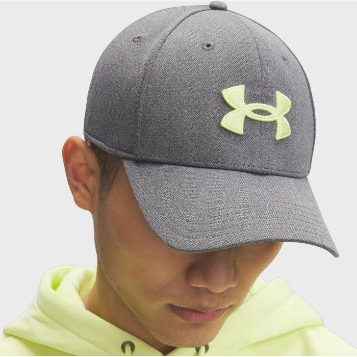 Кепка Under Armour UA Men's UA Blitzing темно-сірий/салатовий 1376700-025 M/L (197779674775) изображение 2