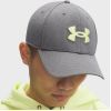 Кепка Under Armour UA Men's UA Blitzing темно-сірий/салатовий 1376700-025 M/L (197779674775) изображение 2