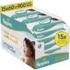 Детские влажные салфетки Pampers Aqua Soft Touch 15x60 шт (900 шт) (8006530140232)