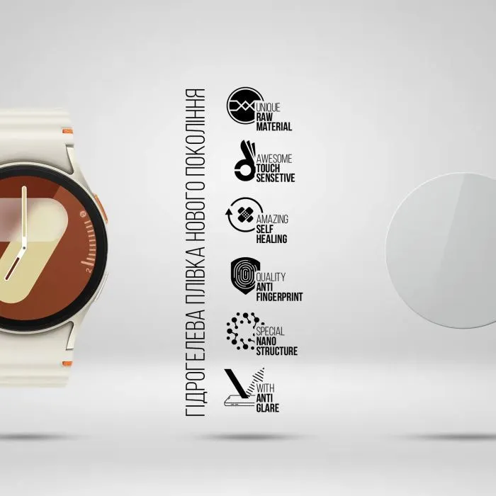 Пленка защитная Armorstandart Matte hydrogel Samsung Galaxy Watch 7 40mm 6 pcs (ARM92100) изображение 2