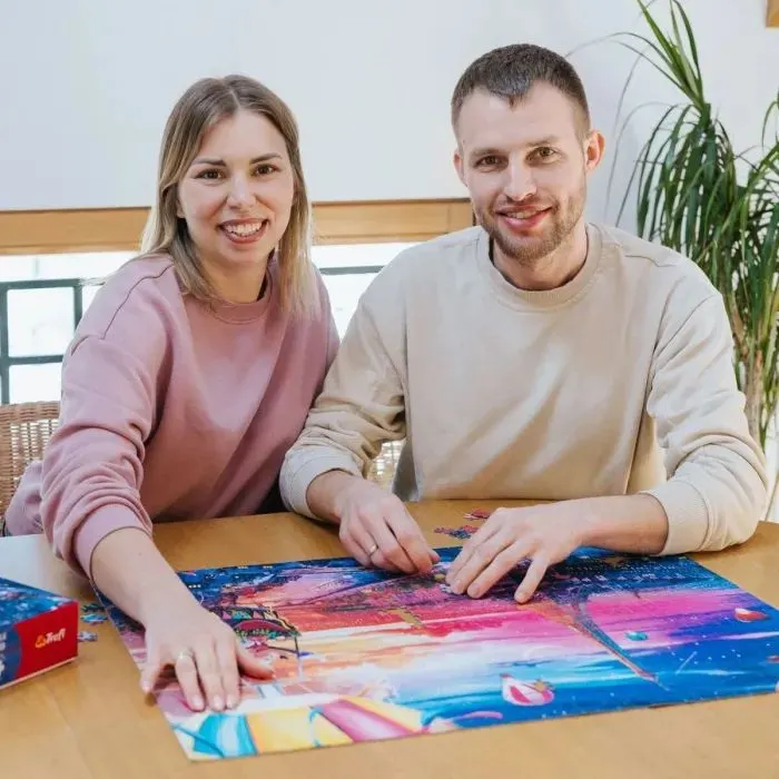 Пазл Trefl Premium Plus Disney Міккі та Мінні в Парижі 1000 елементів (5900511109177) зображення 6